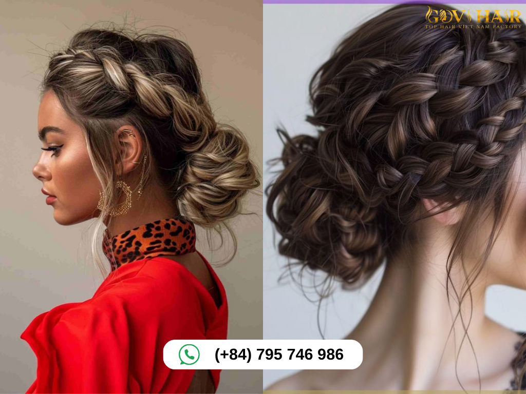 Best Messy Braid Styles in 2025: Chic & Effortless Looks 7 Messy Braid Bun