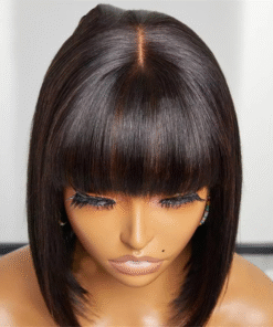human hair bob wigs