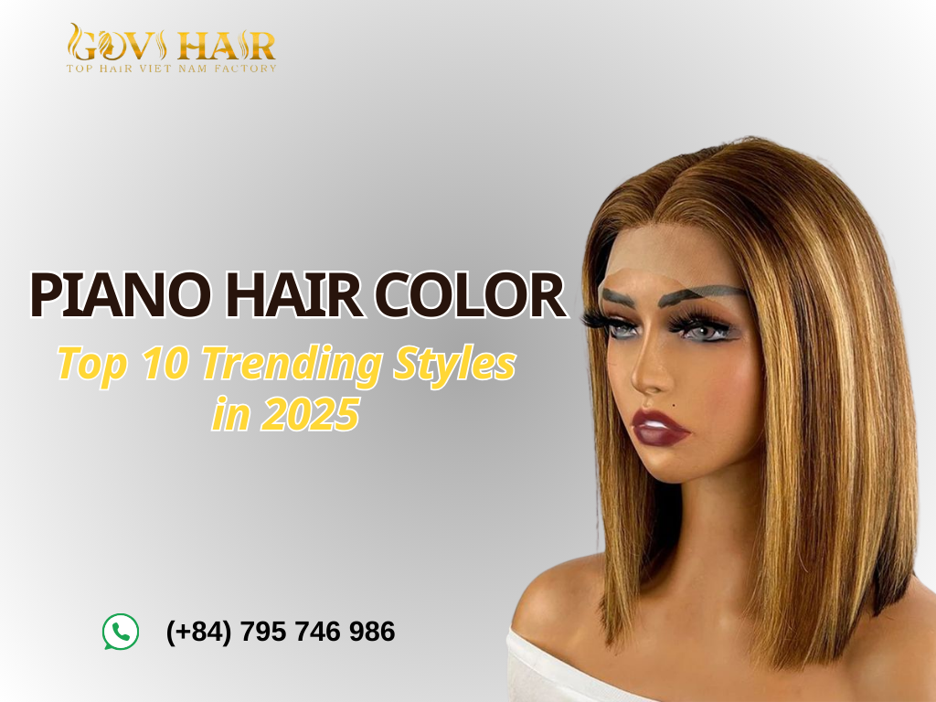 piano hair color