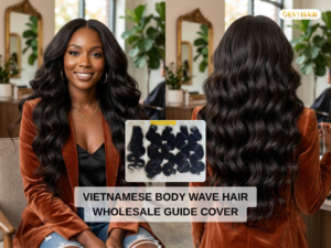 Vietnamese body wave hair wholesale guide cover
