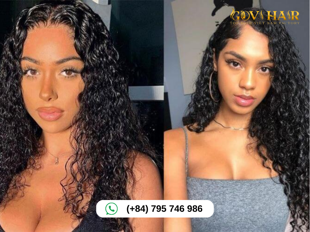 Wet Look Deep Wave Hairstyles