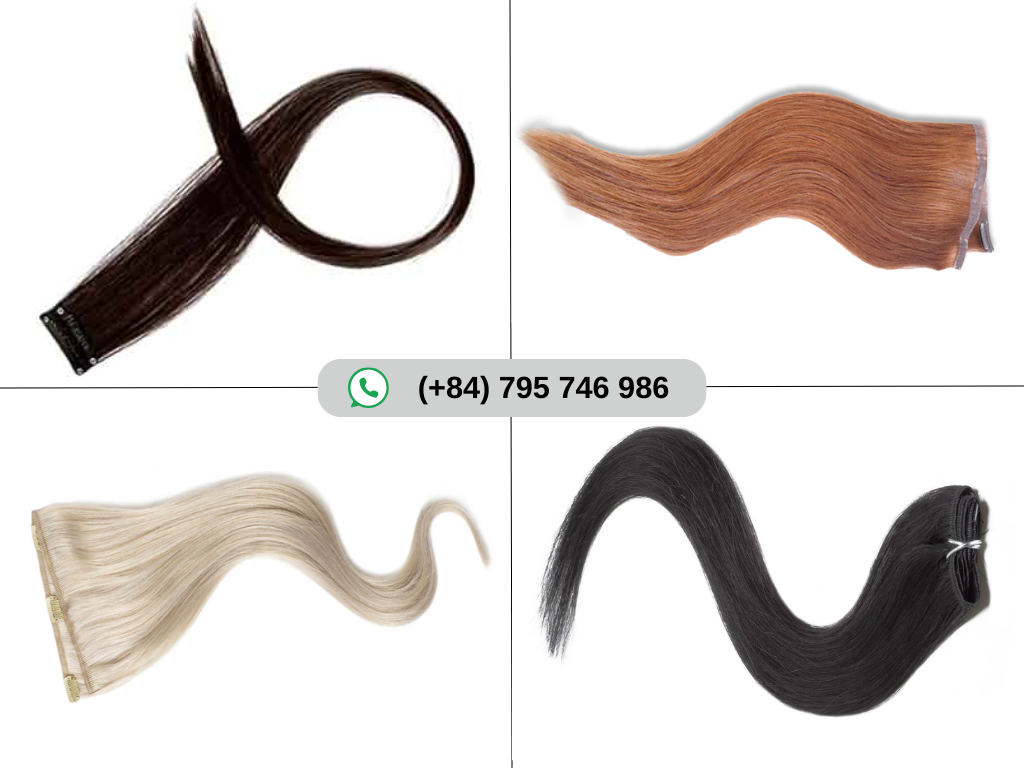 Single Weft Clip-in Hair Extensions