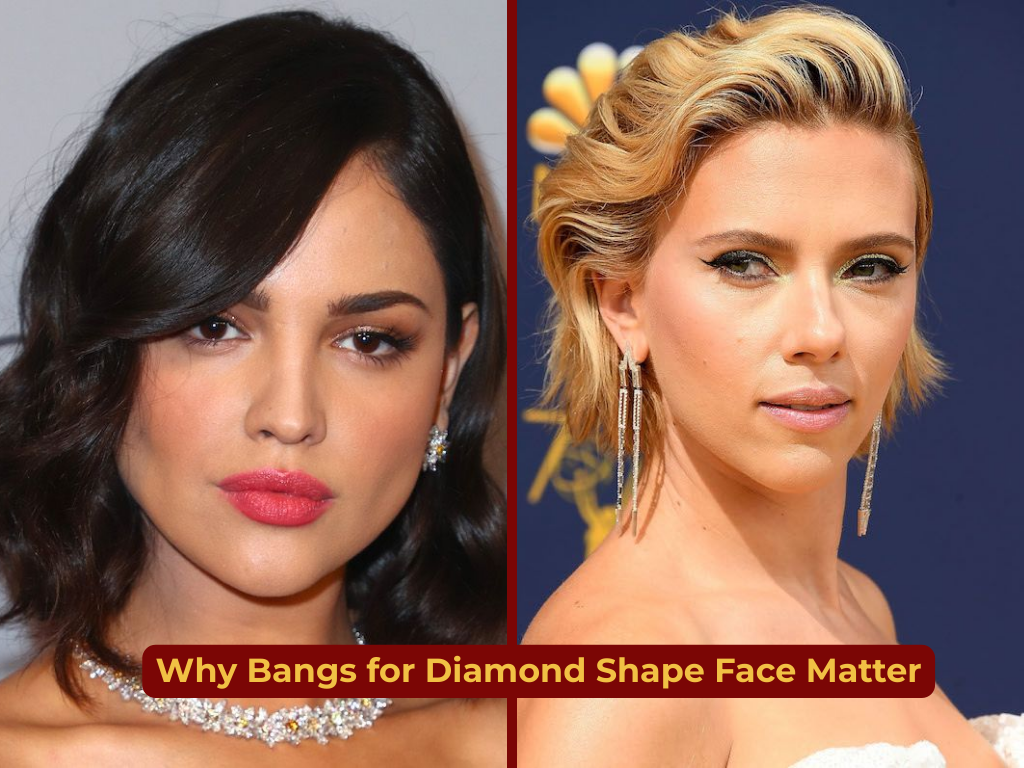 Why Bangs for Diamond Shape Face Matter