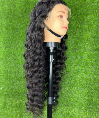 Short Curly Bob Wig Natural Color 100% Human Hair
