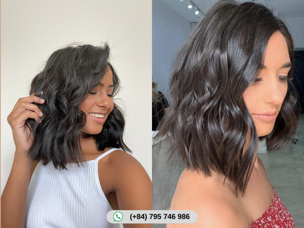 Loose curls for 10 inch wig length