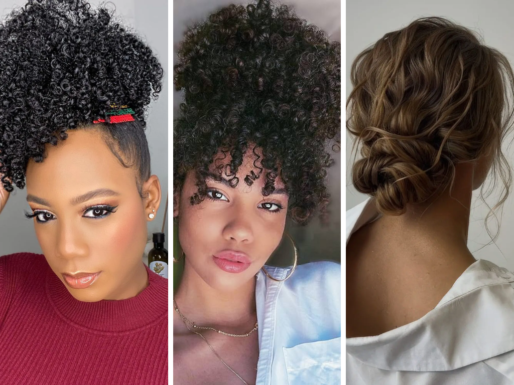 15+ Popular Hairstyles for Frizzy Hair - Effortless Updos