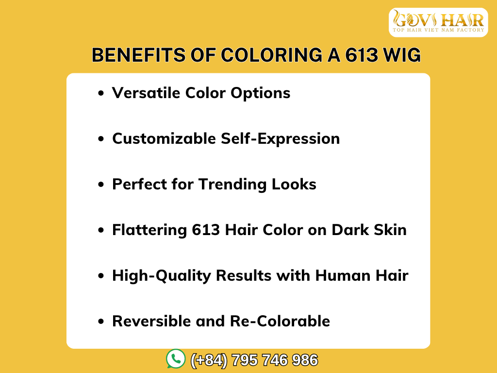 How to Coloring 613 Wigs To Stunning Blonde Wigs 2 Benefits of Coloring a 613 Wig