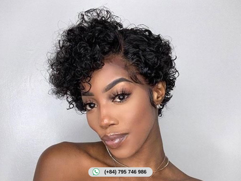 Curly Pixie Wig