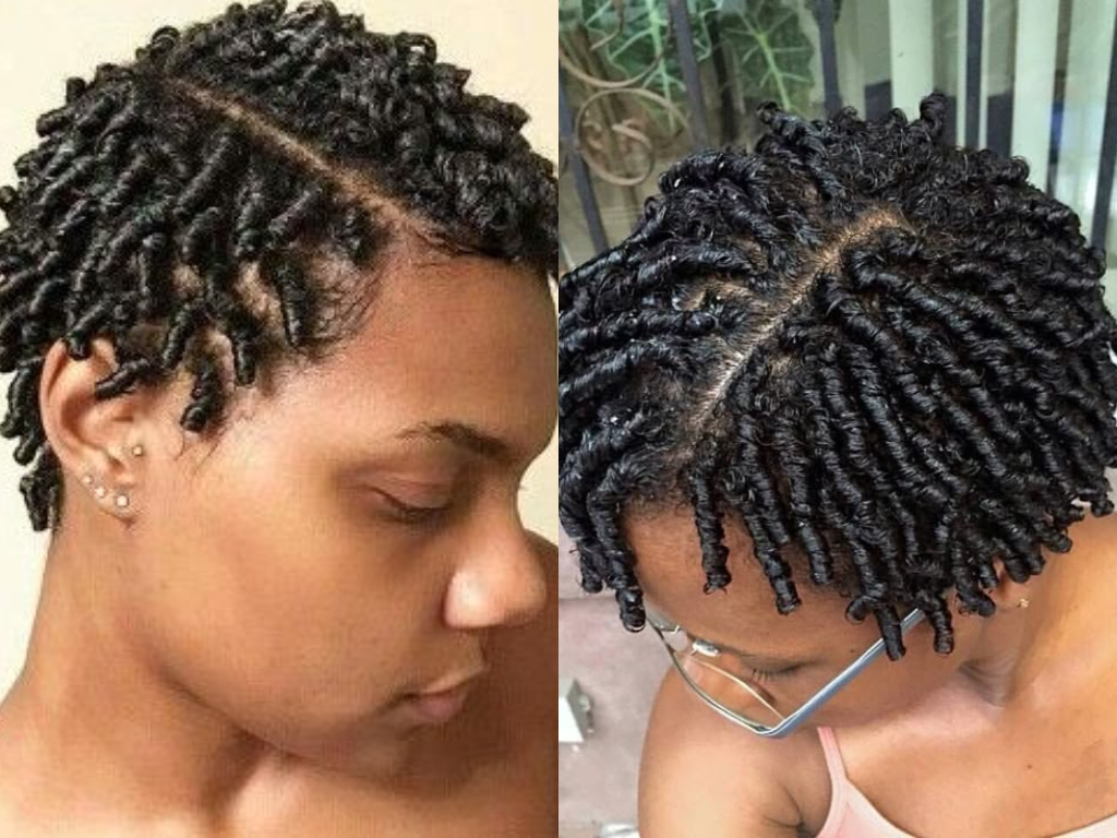 Finger coils are suitable for girls with personality