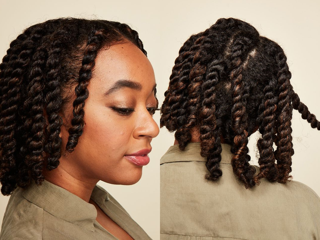 Two-strand twists are easy to do at home