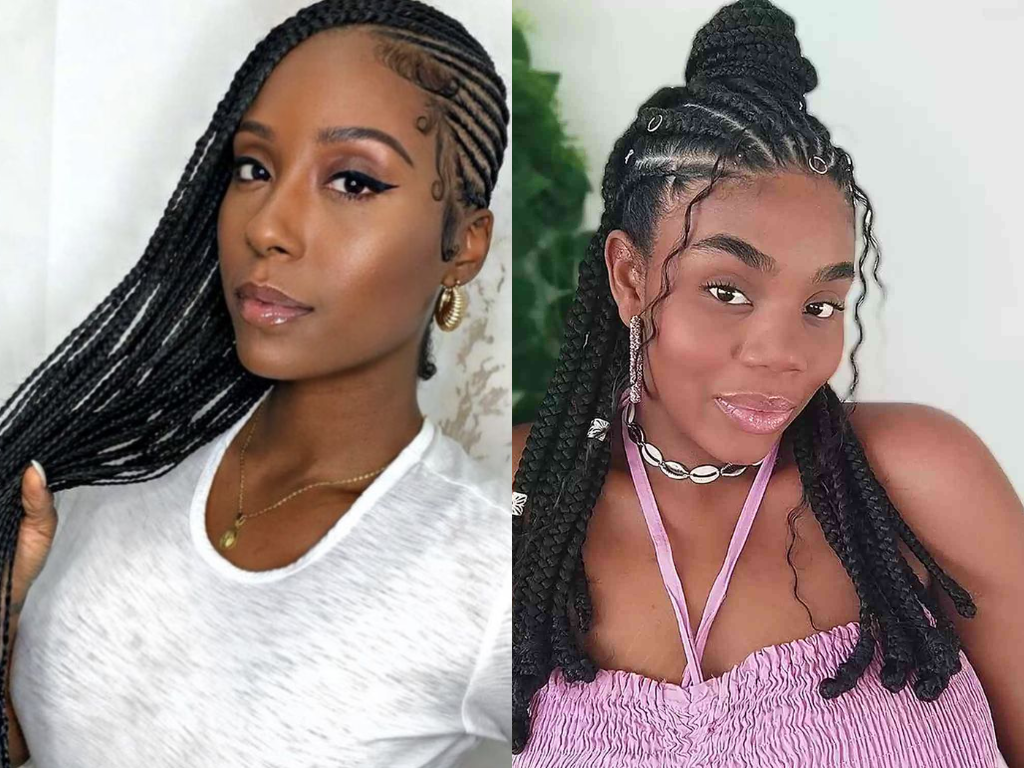 Feed-In Braids are great option for your hair