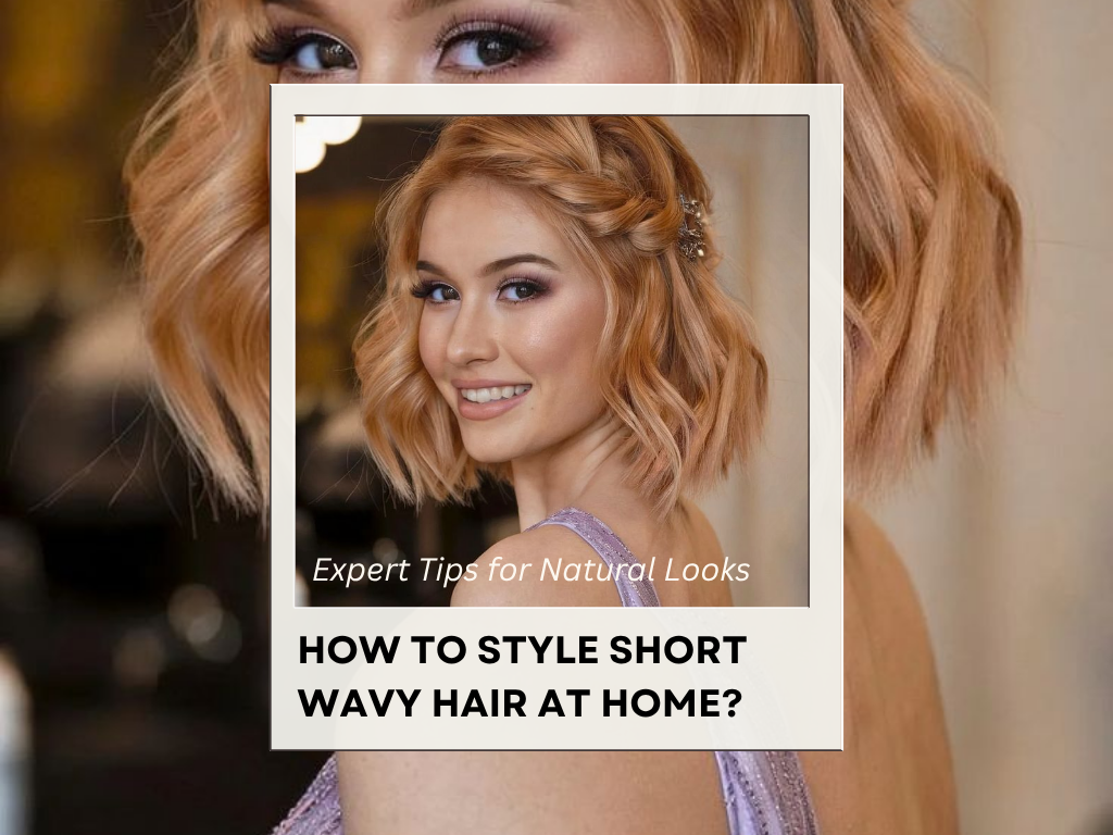 How to Style Short Wavy Hair at Home
