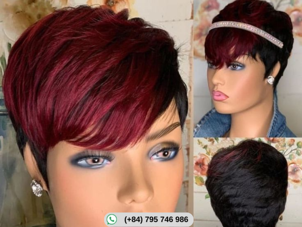 Tapered Pixie Cut Wig