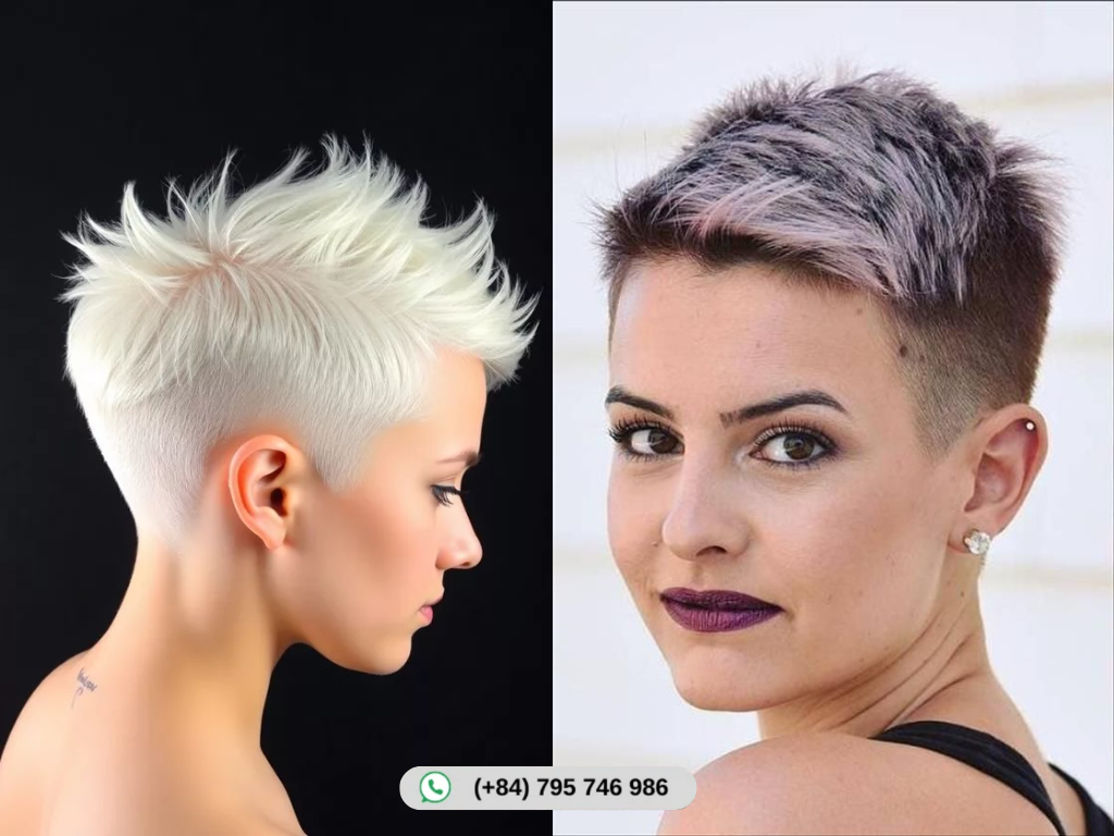 Edgy Pixie with Undercut