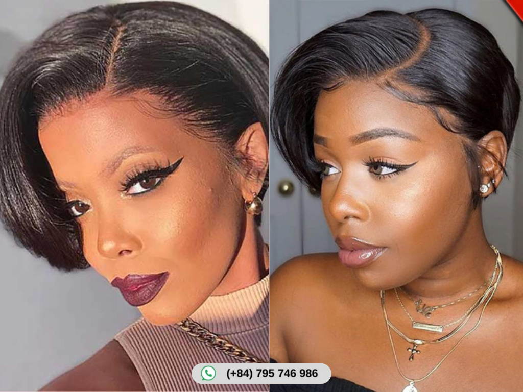 Asymmetrical Pixie Wig