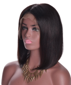 13×4 Lace Frontal Human Hair Bob Wigs 250% Density