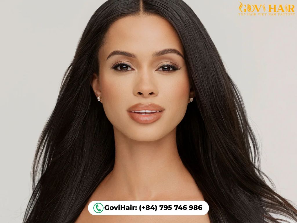 Straight Hair Weave sleek shiny look