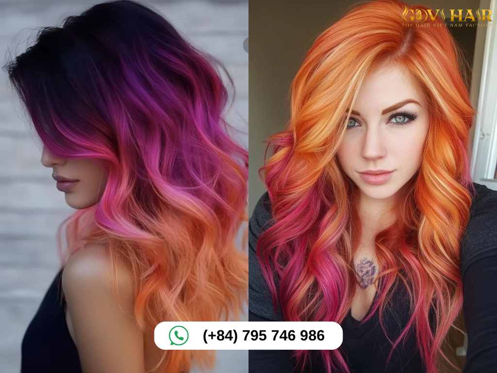 How to Coloring 613 Wigs To Stunning Blonde Wigs 5 Sunset Gradients