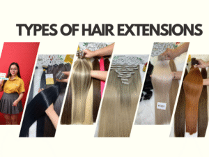 Types of hair extensions