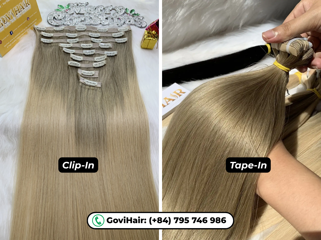 Types of Hair Extensions: Which One Suits You Best? Clip-In & Tape-In