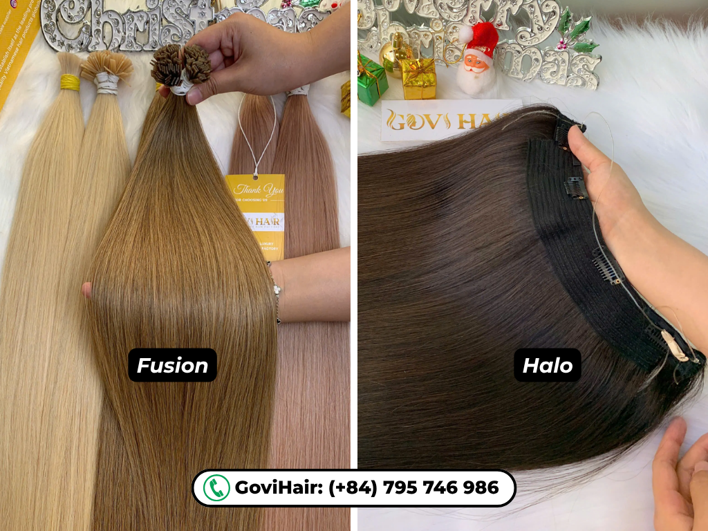Types of Hair Extensions: Which One Suits You Best? Fusion & Halo