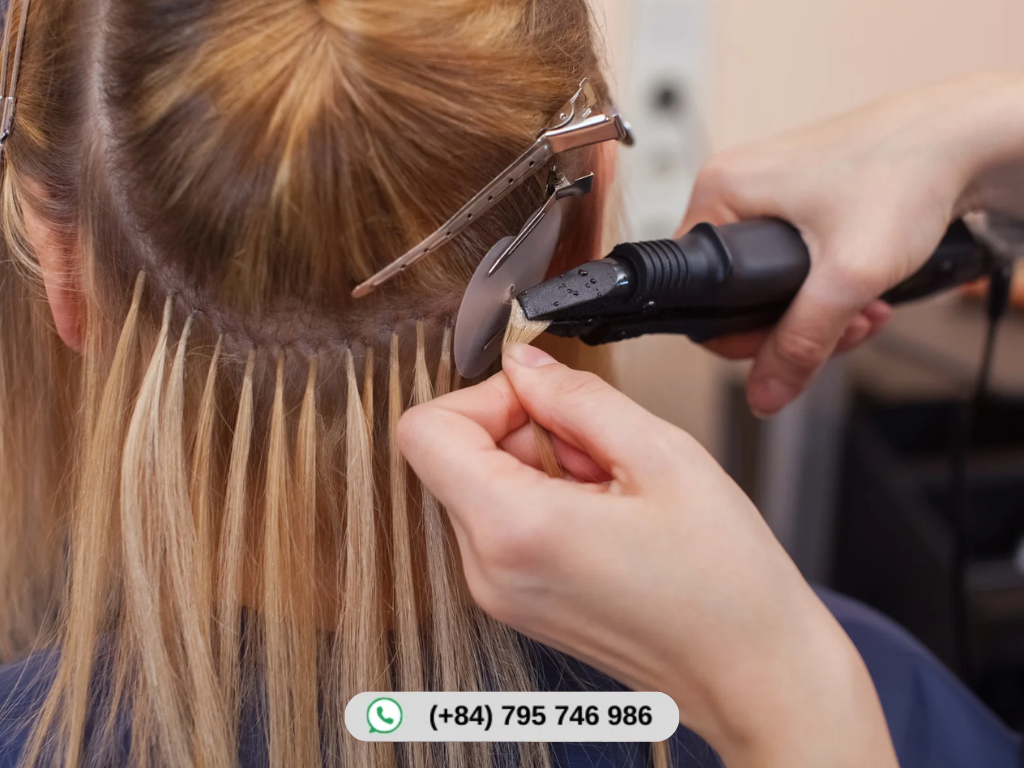 Top 9 Popular Weave Installation Methods In 2025 3 Fusion (Keratin Bond) Extensions