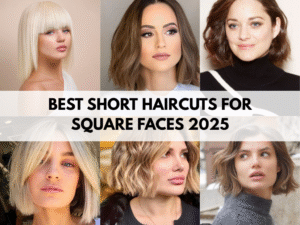 Best Short Haircuts for Square Faces