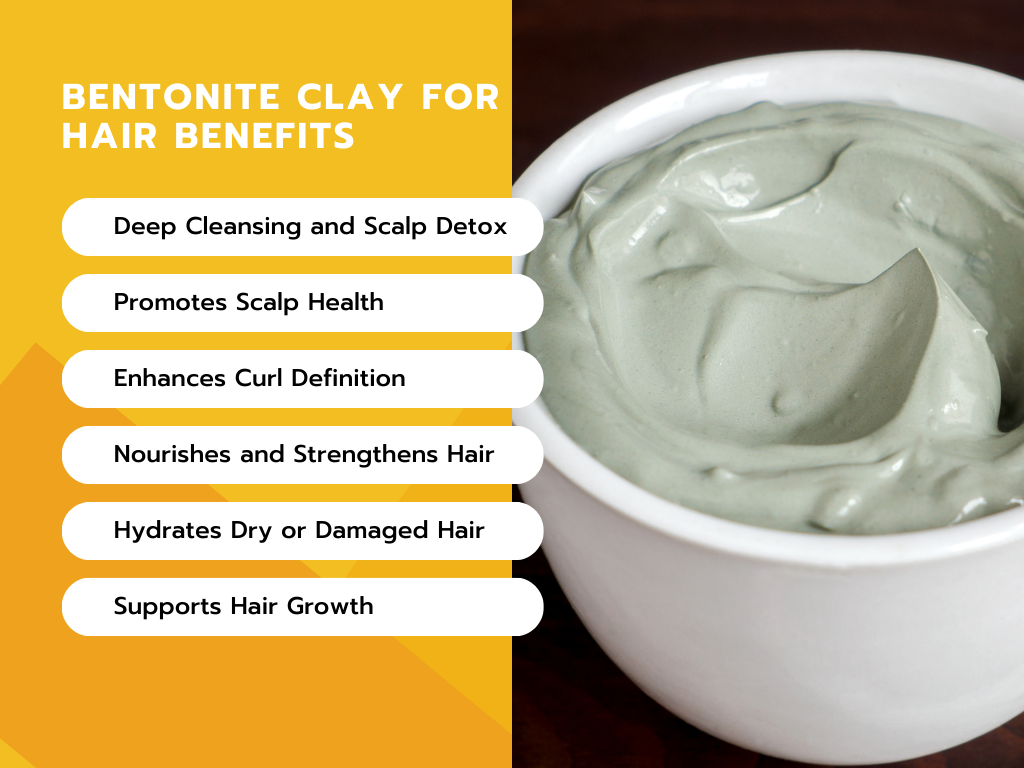 Step-by-Step Guide: How to Use Bentonite Clay for Hair 2 Bentonite Clay for Hair Benefits