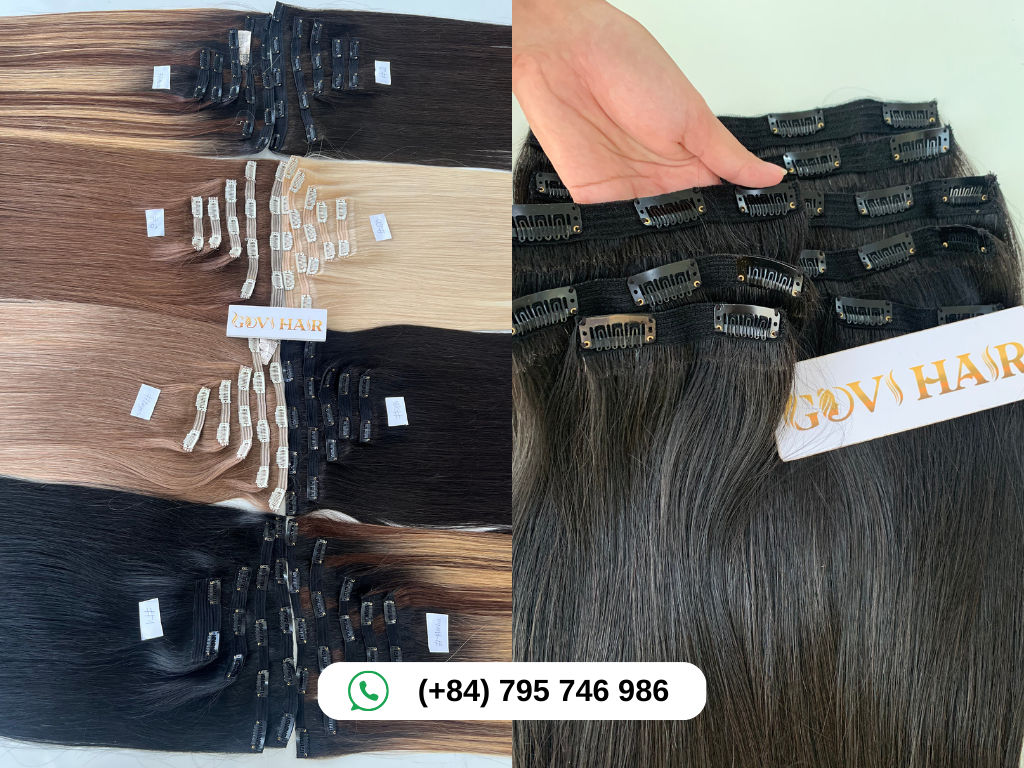 How Long Do Hair Extensions Last? An Complete Guide 1 Clip-in hair extensions with highlighting user-friendly pieces