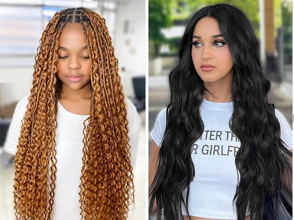 Human Hair vs Synthetic Hair Extensions: Which is Best for You? 5 Synthetic hair extensions