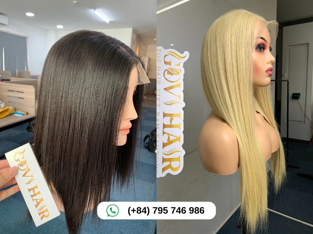 How Long Do Hair Extensions Last? An Complete Guide 6 Sleek, straight human hair wig displayed with natural-looking texture