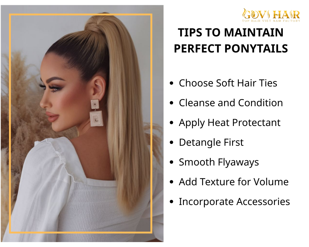 Tips to Maintain Perfect Ponytails
