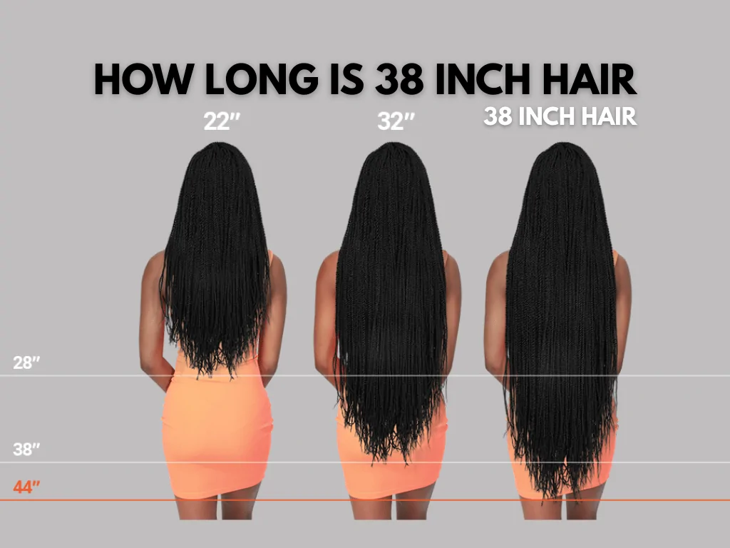 How Long is 38 Inch Hair?