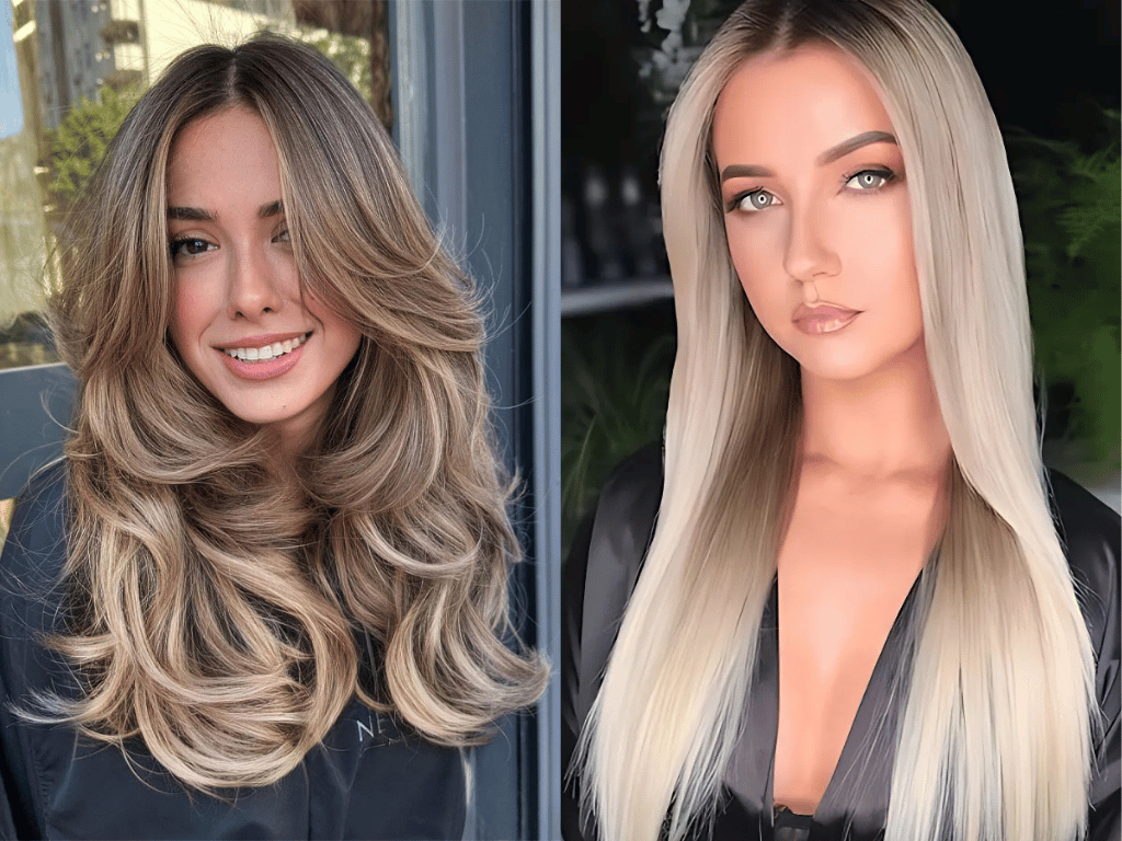 Ash blonde vs platinum blonde