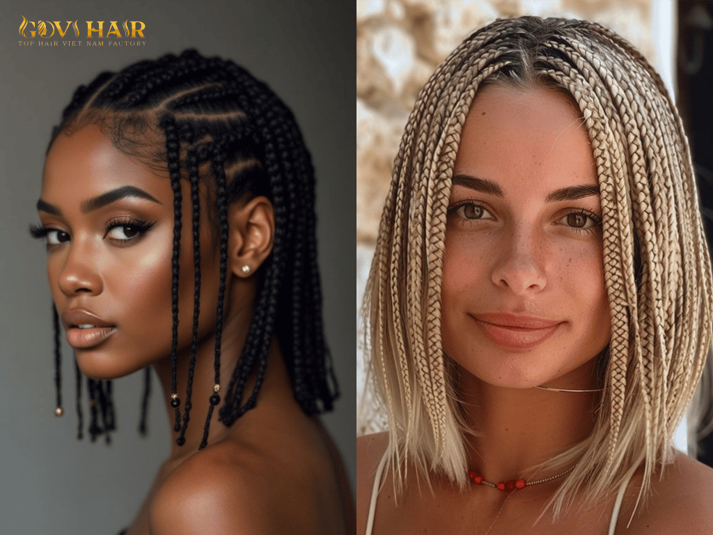 How Long Is 13 Inch Hair? A Complete Length Guide 8 Cornrow and box braid hairstyles with neat, defined plaits