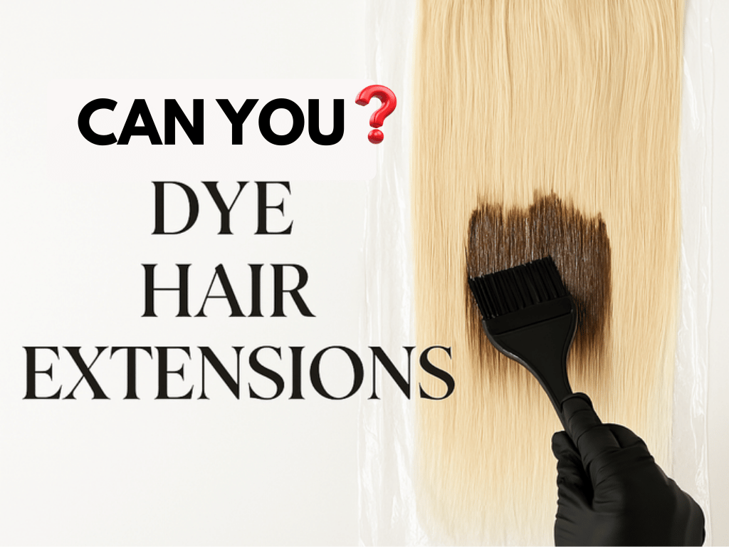 Can You Color Hair Extensions at Home Without Damage? 1 Can You Dye Hair Extensions?