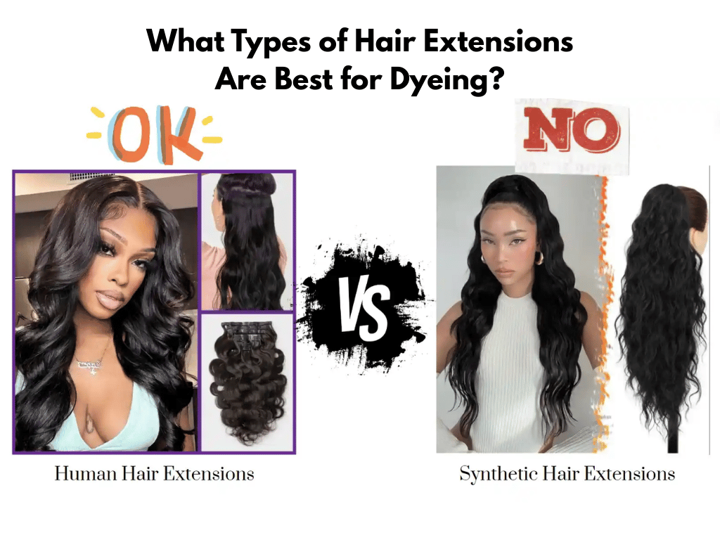 Can You Color Hair Extensions at Home Without Damage? 2 Types of Hair Extensions and Dyeing