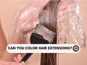 can you color hair extensions