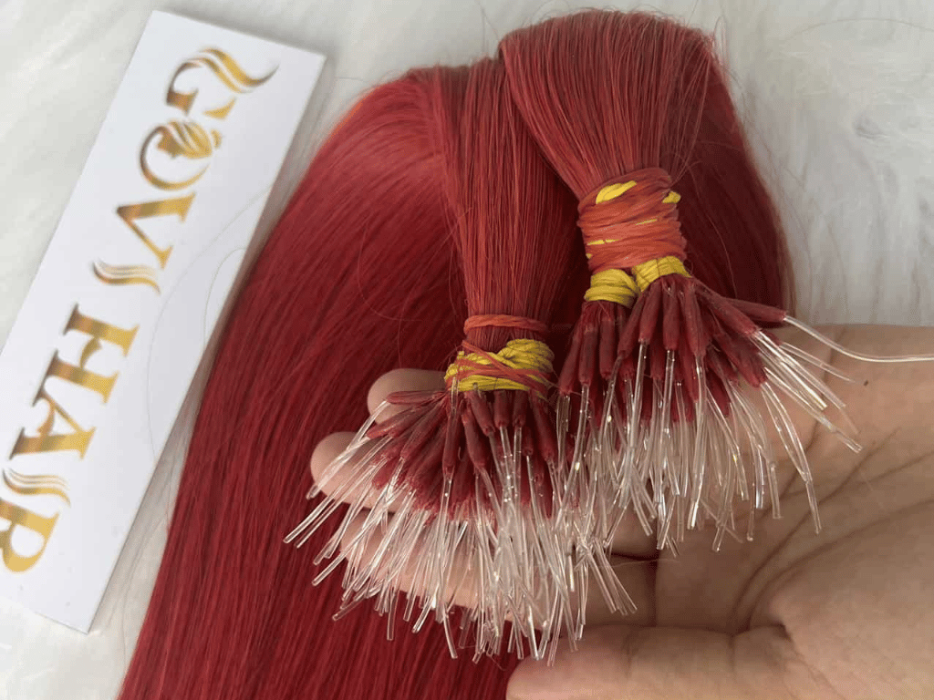 F Tips hair extensions 100% human hair at govihair