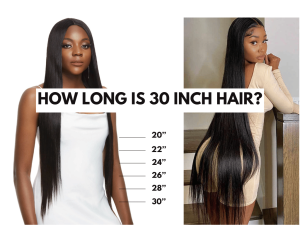 how long is 30 inch hair
