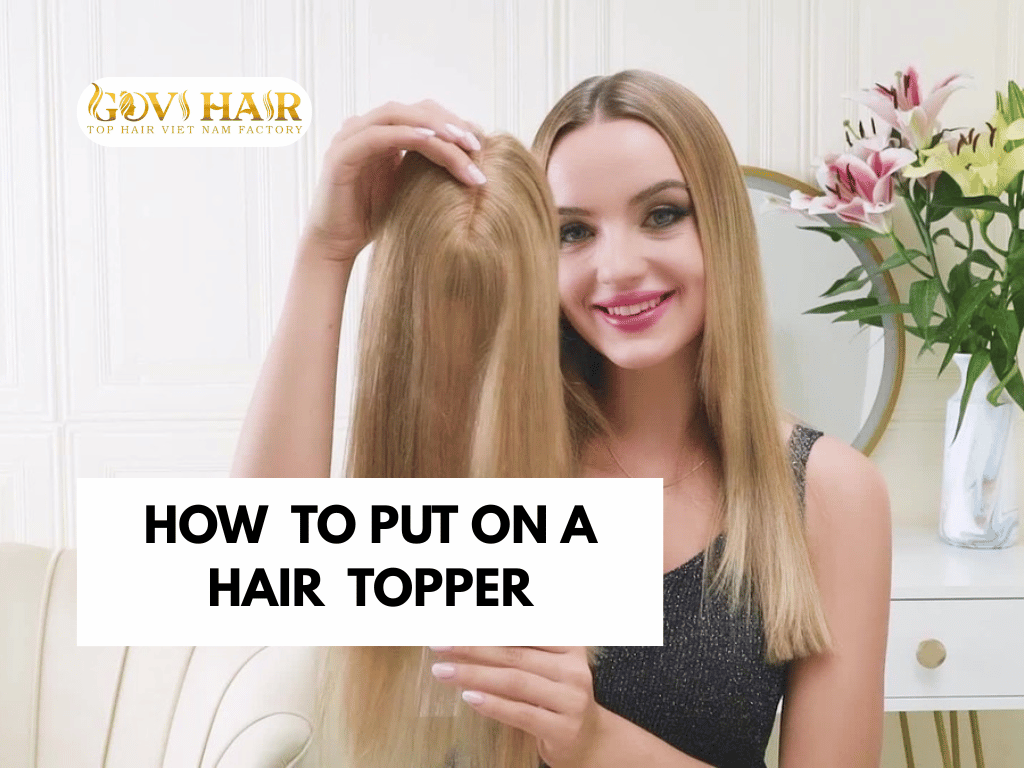 How to Put on a Hair Topper