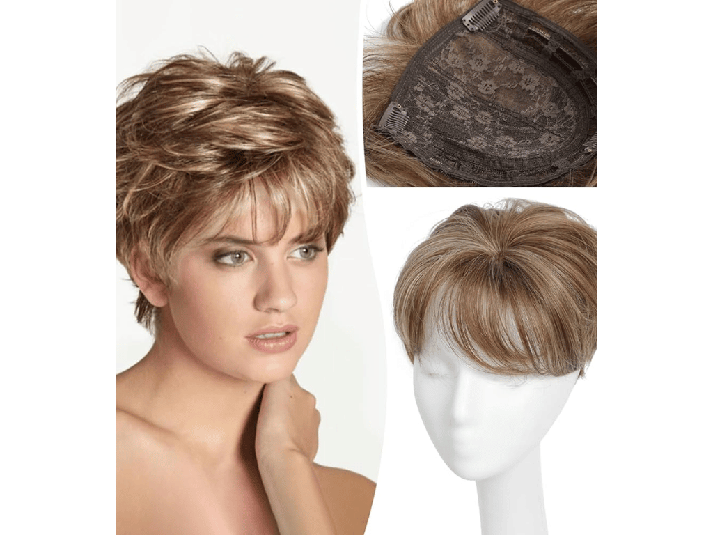Hair topper for short hair
