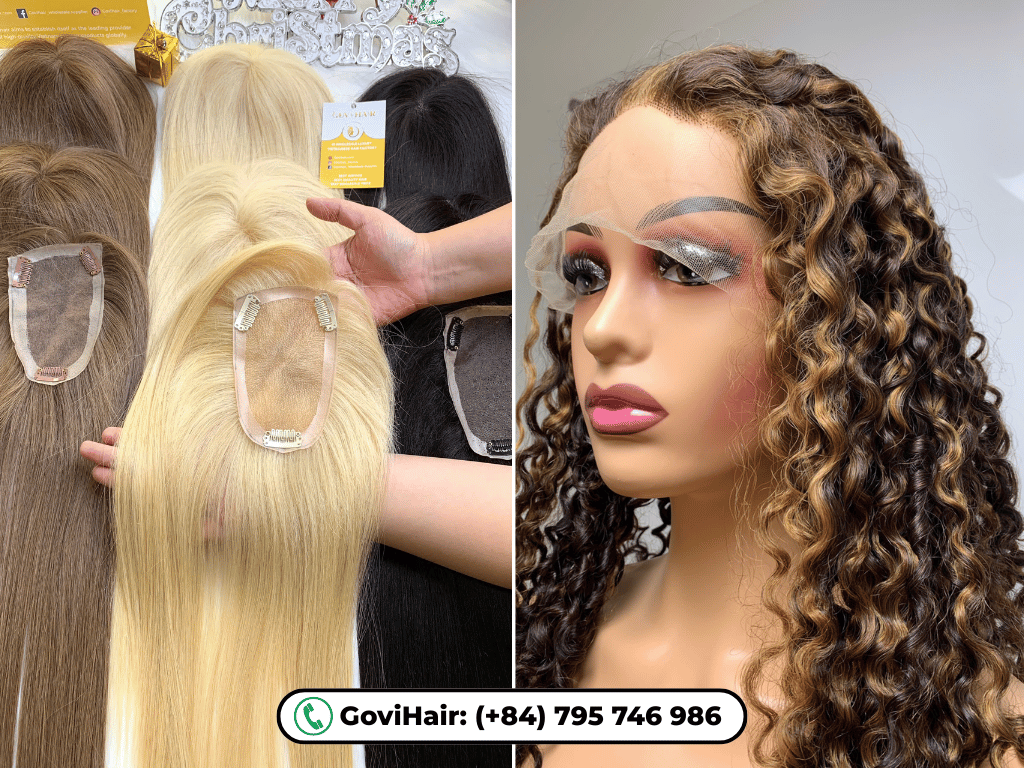 Hair topper and full wig