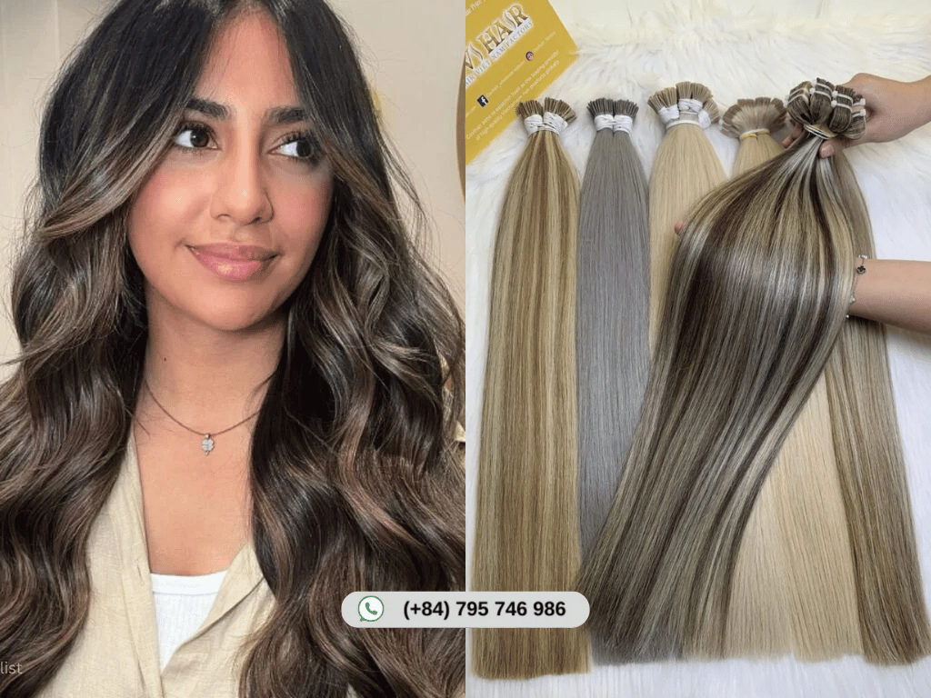 Can You Highlight Hair Extensions? Step-by-Step Guide 3 Tape-in extensions in multiple shades for a blended look