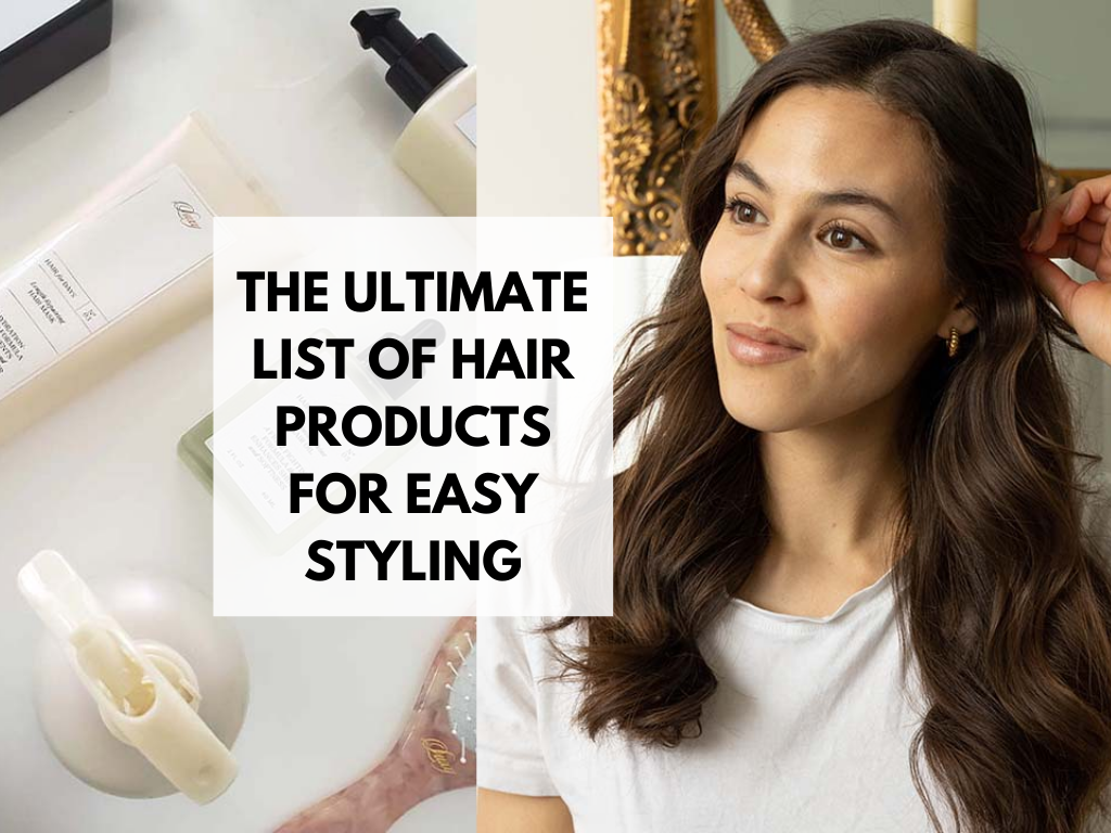 list of hair products