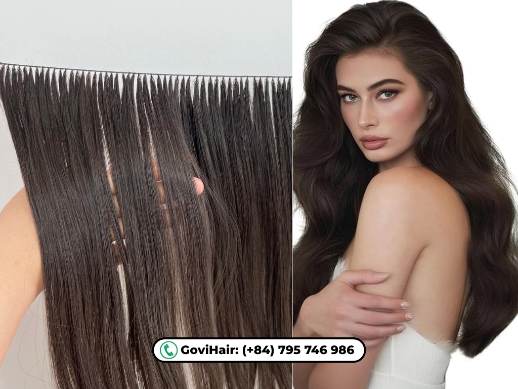 Feather weft extensions come in a range of textures to suit different styles and preferences.