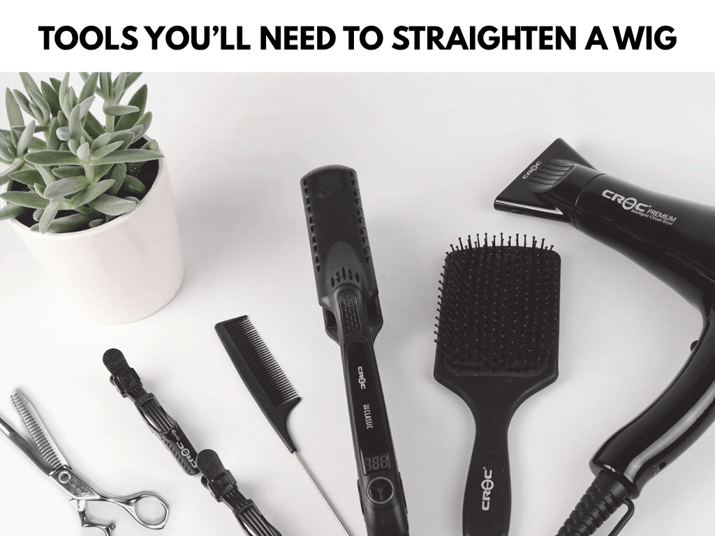 Tools for straightening wigs at home without damage