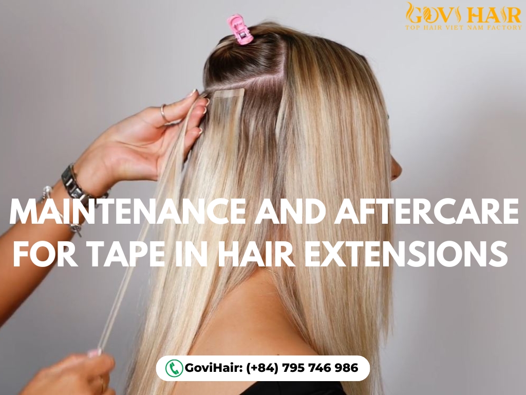 Aftercare For Tape In Hair Extensions At Home