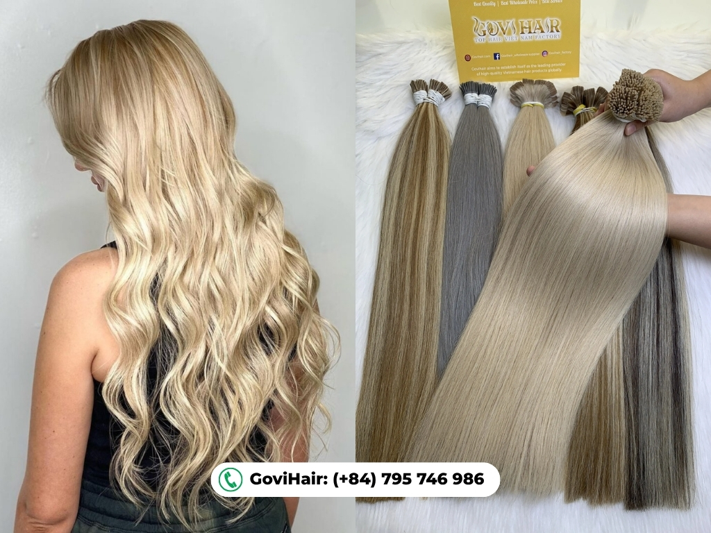 Choose K-Tips Extensions Made of Natural Hair