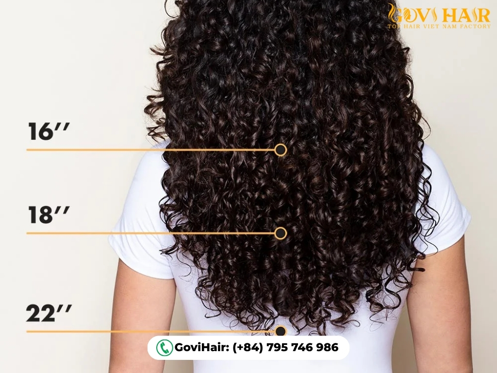 Curly Weave Length Chart